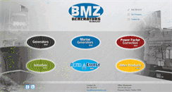 Desktop Screenshot of bmzgenerators.com